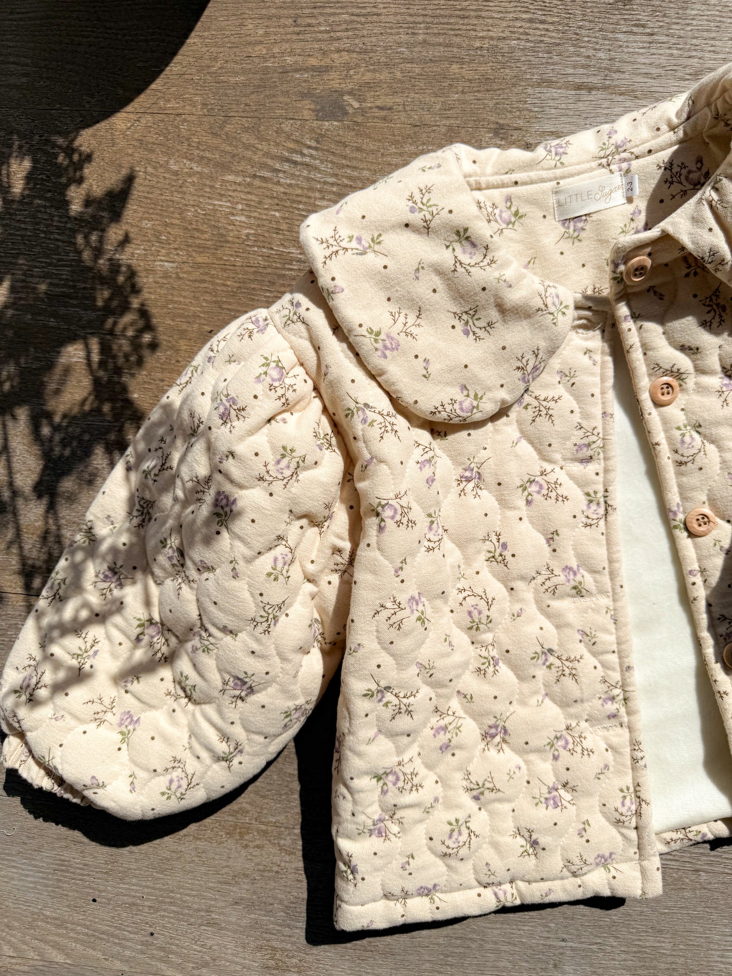 The Floral Quilt Coat