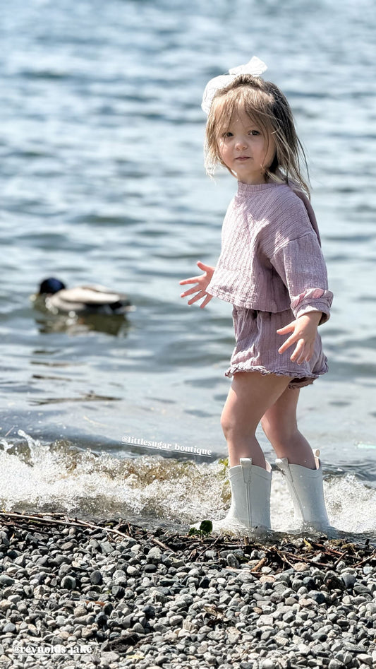 The Rosewood Ruffle Set