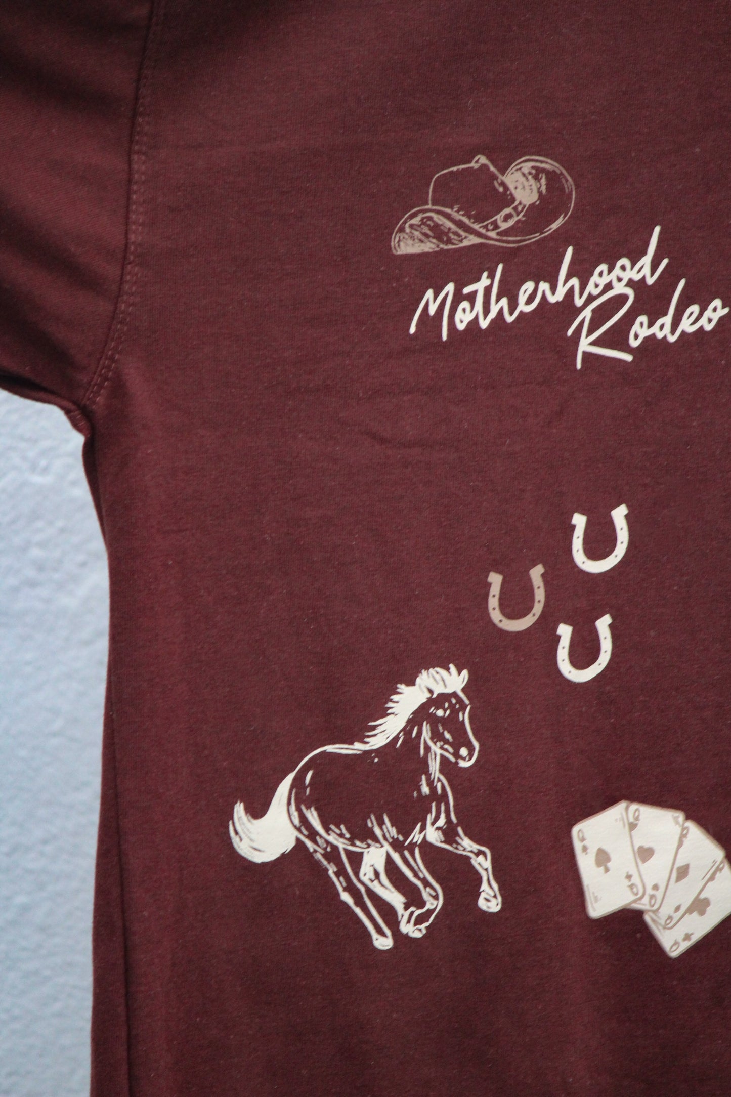 Mother Hood Rodeo Tee - Chocolate Brown