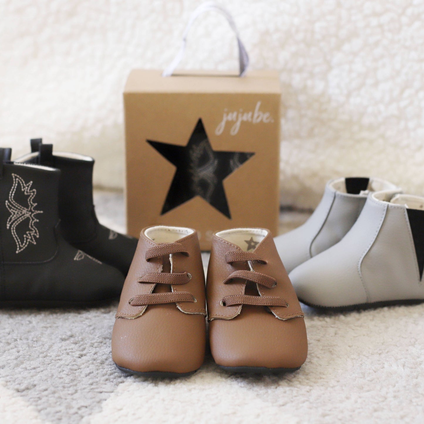 Eco Steps - Western Boot Black
