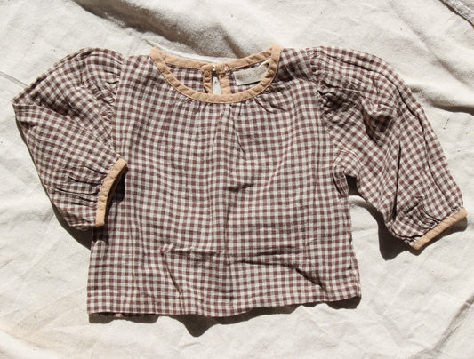 Gingham Blouse