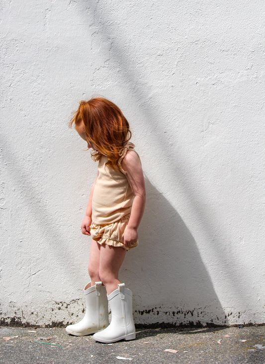 Just Peachy Ribbed Set