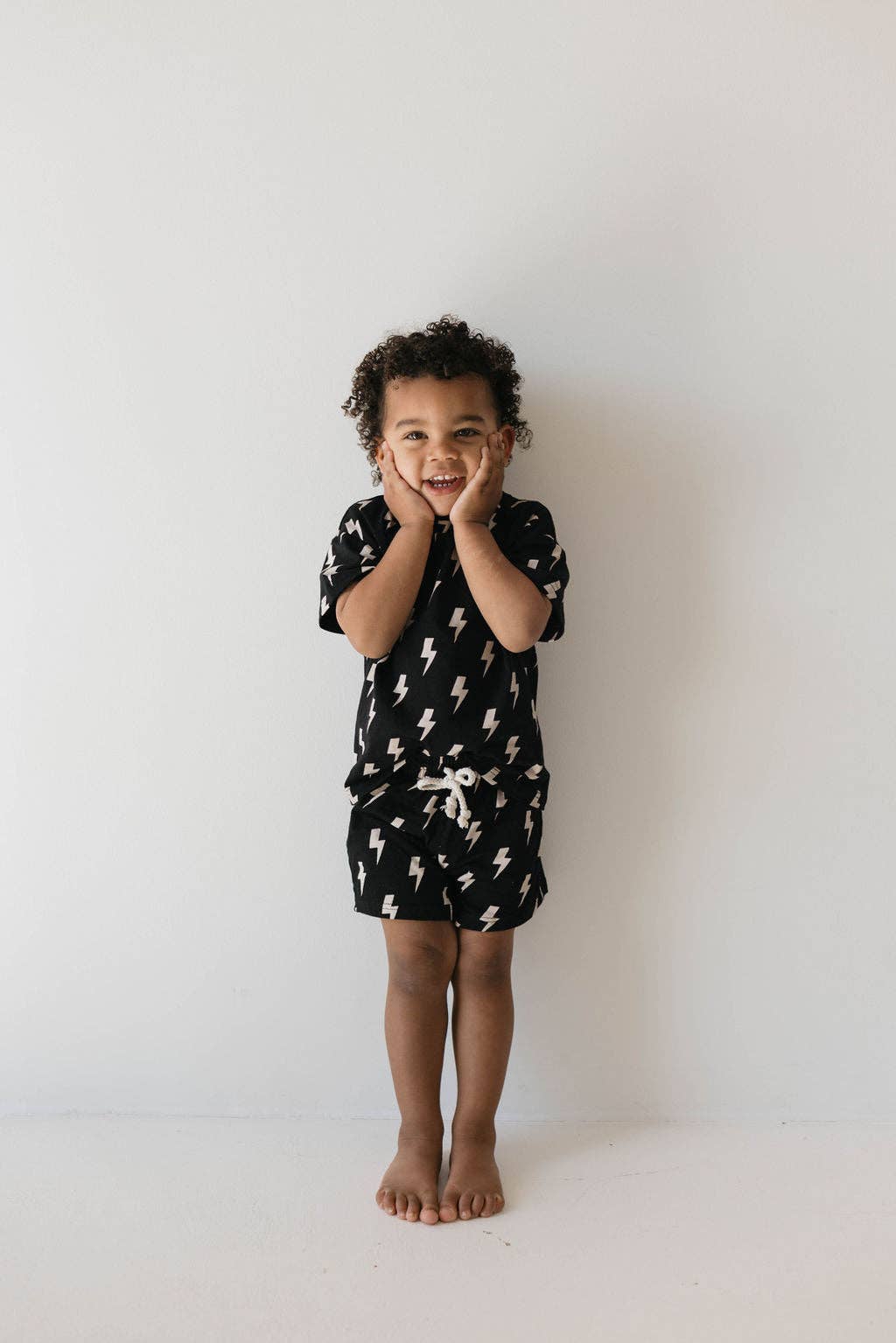 Conjunto corto | Relámpago negro