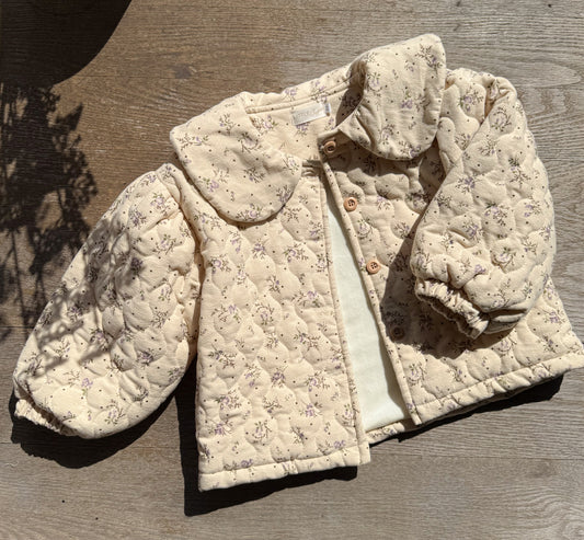 The Floral Quilt Coat