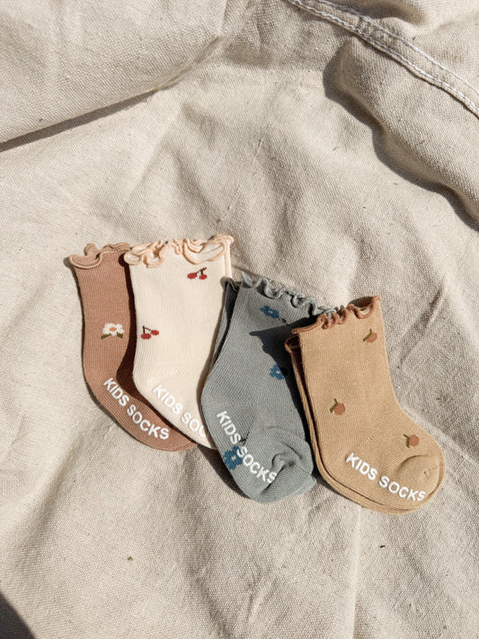 Calcetines con volantes