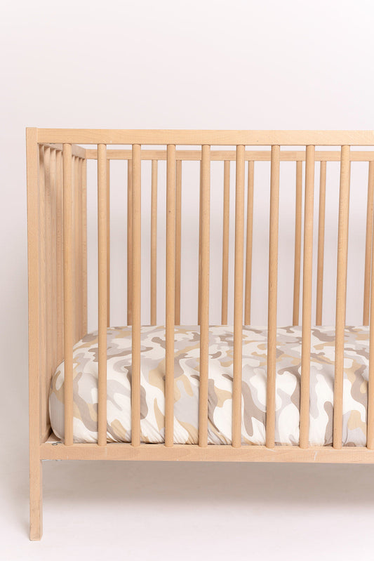 Bamboo Crib Sheet | Camo 2.0