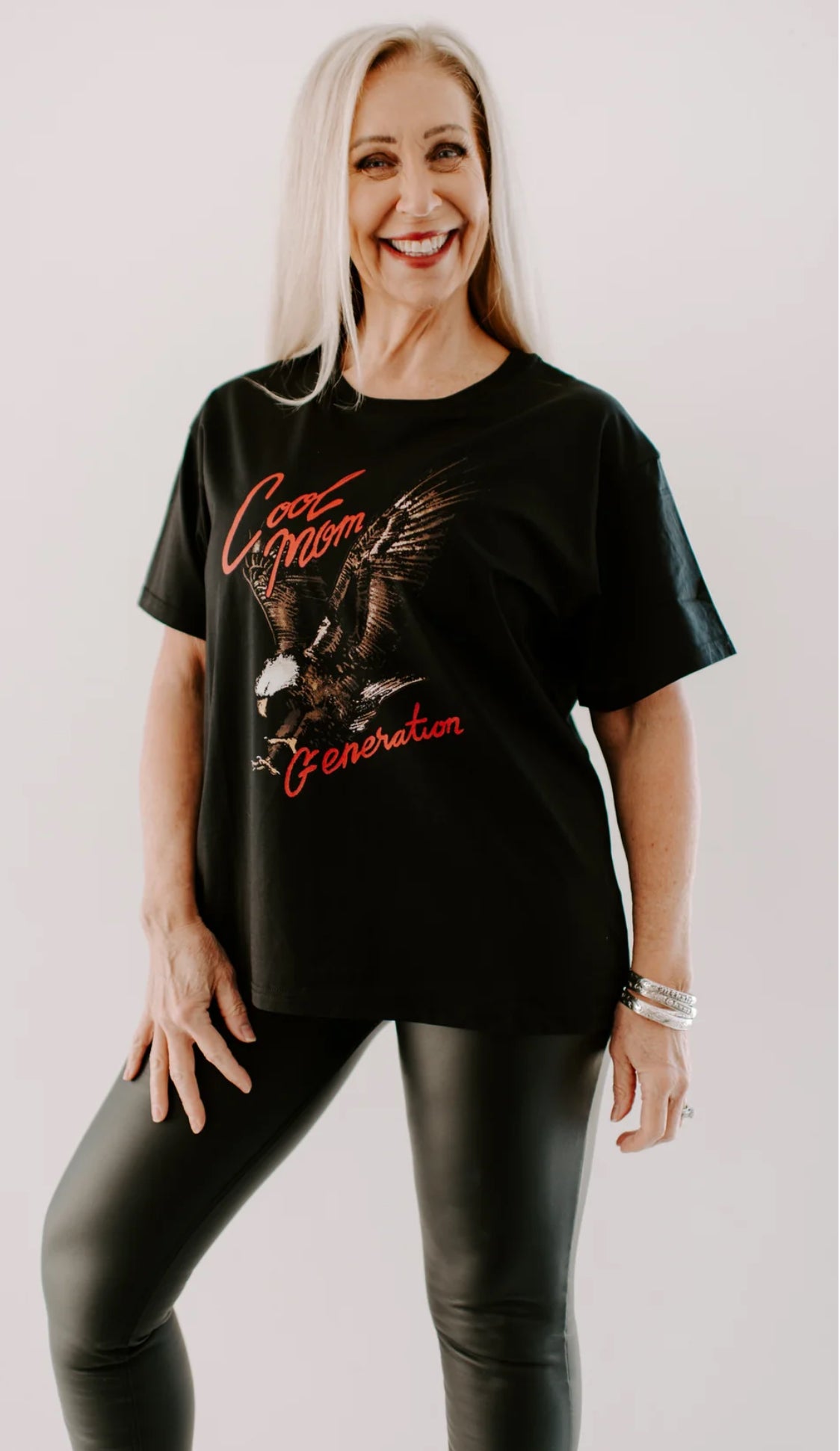 Cool Mom Generation Eagle Tee