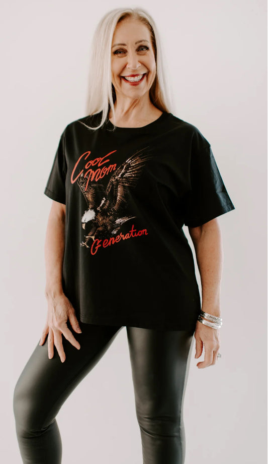 Cool Mom Generation Eagle Tee