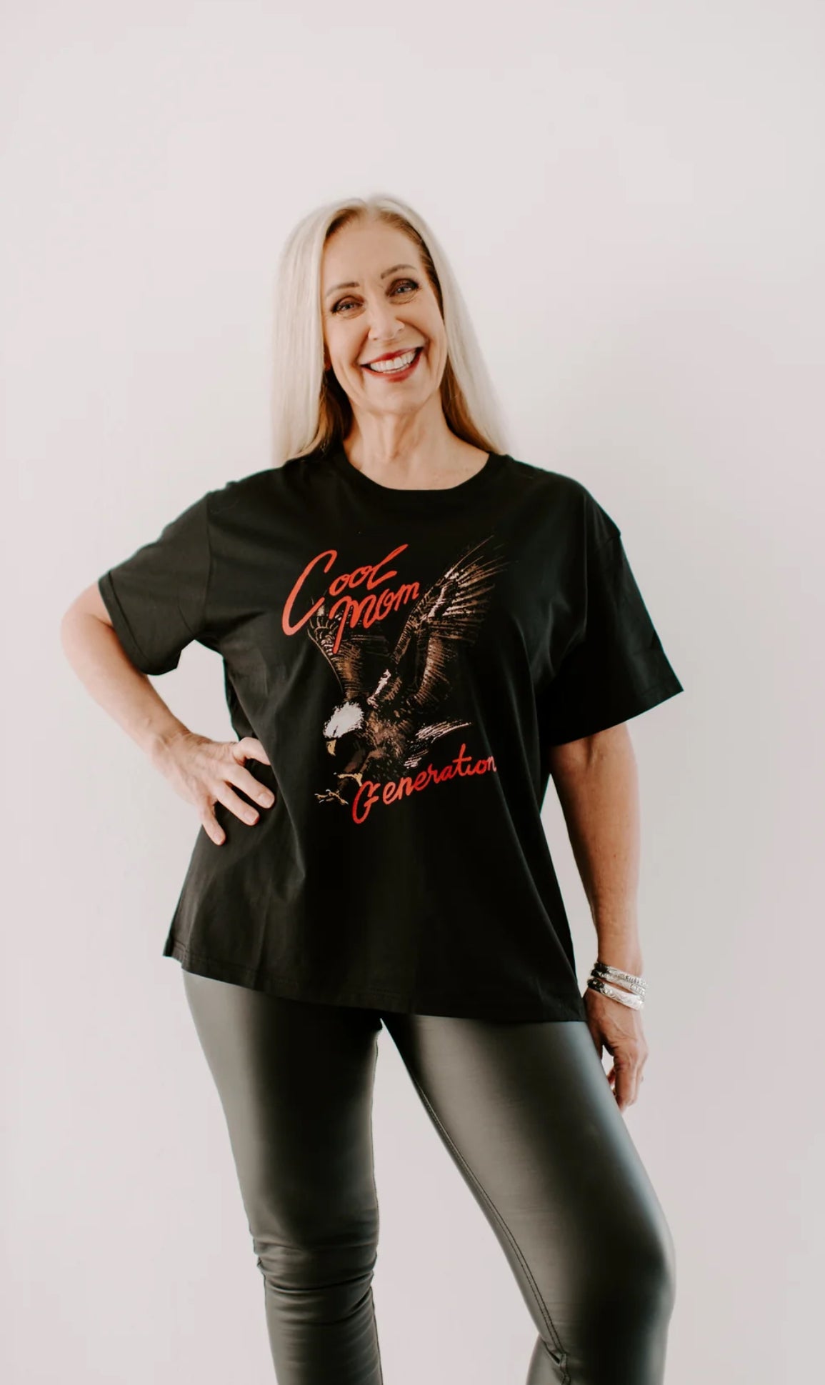 Cool Mom Generation Eagle Tee