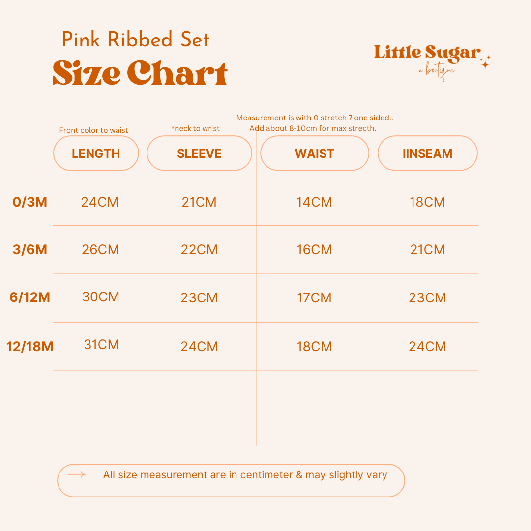 The Gracie Ribbed Set - Brown