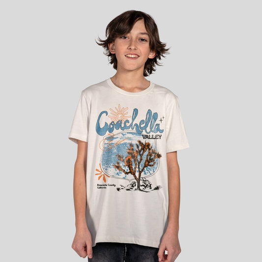 Camiseta infantil Coachella California Graphic Tee