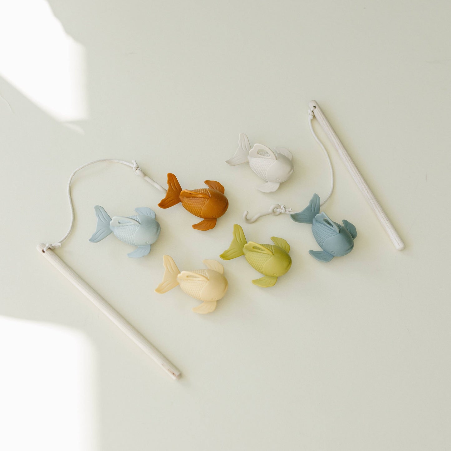 Silicone and Wood Fishing Play Set | Easter Basket Stuffer