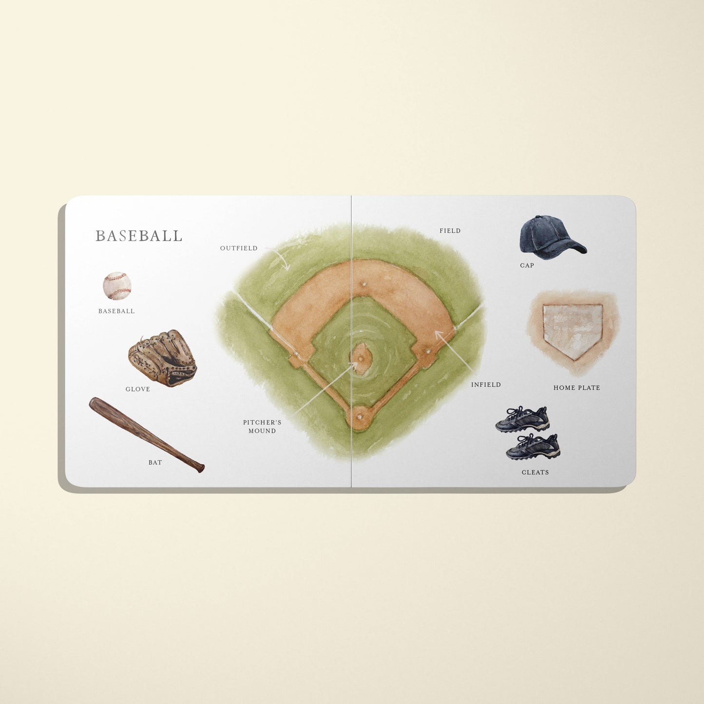 Our Big Book of Sports (Baby Board Book)