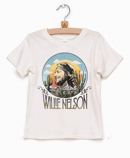 Willie Nelson In the Sky Oatmeal Band Tee