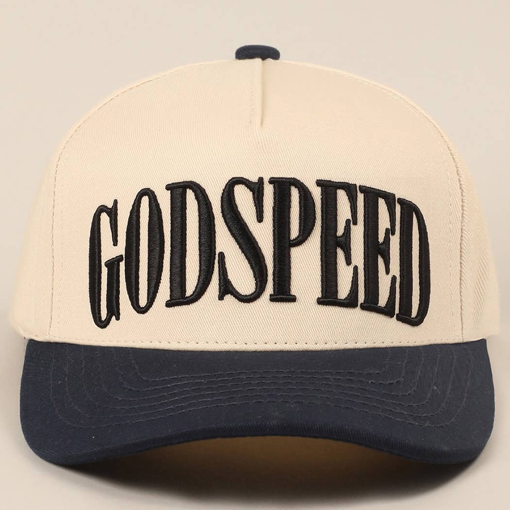 GODSPEED Two-Tone Embroidered Trucker Hat