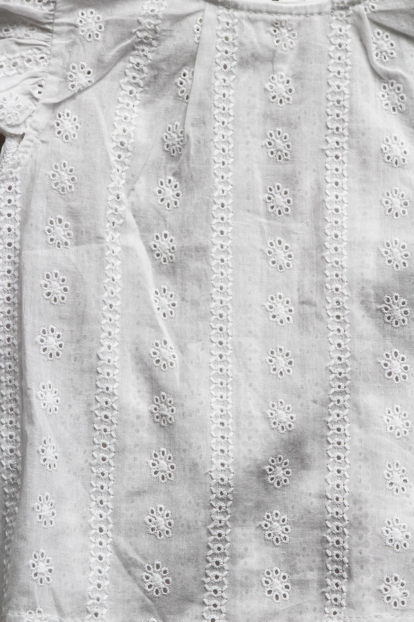 White Cap Sleeve Blouse