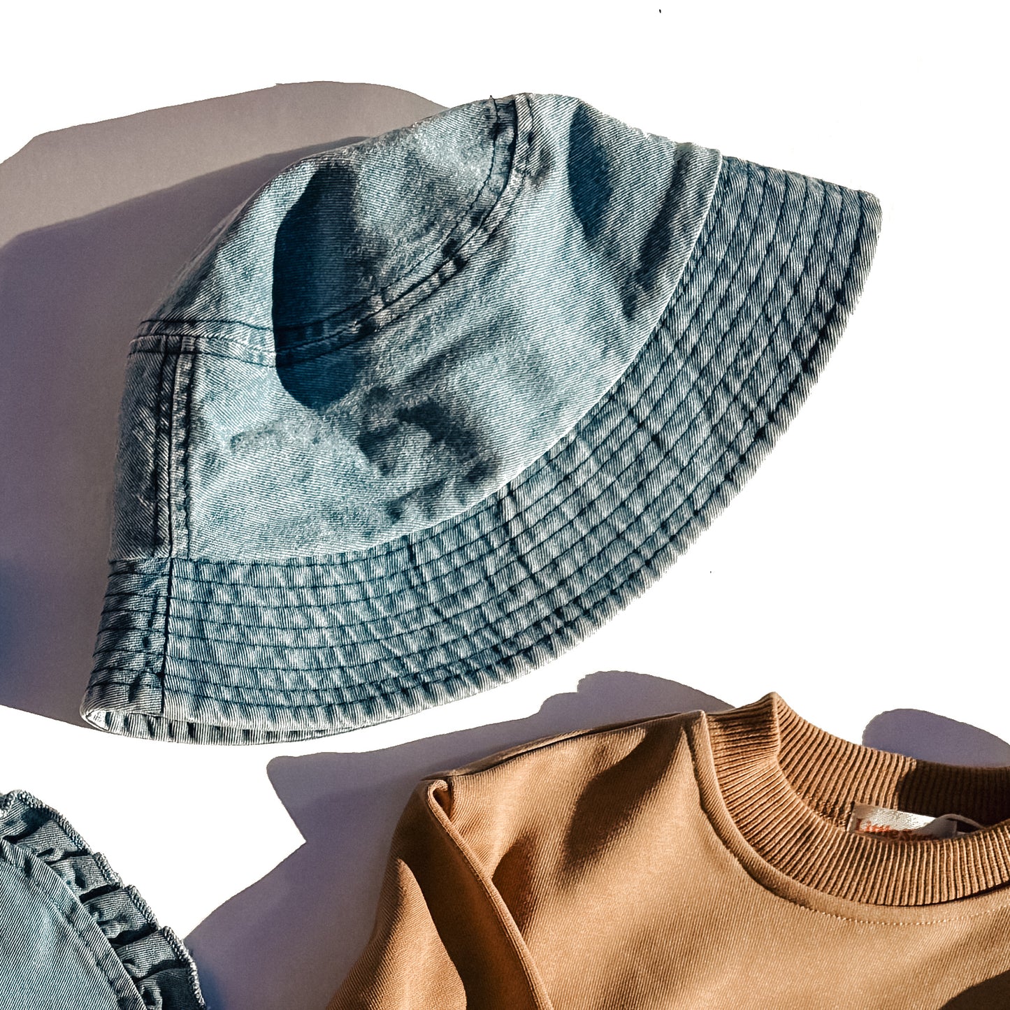 Denim Bucket Hat OS