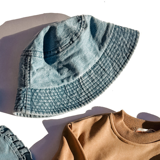 Denim Bucket Hat OS