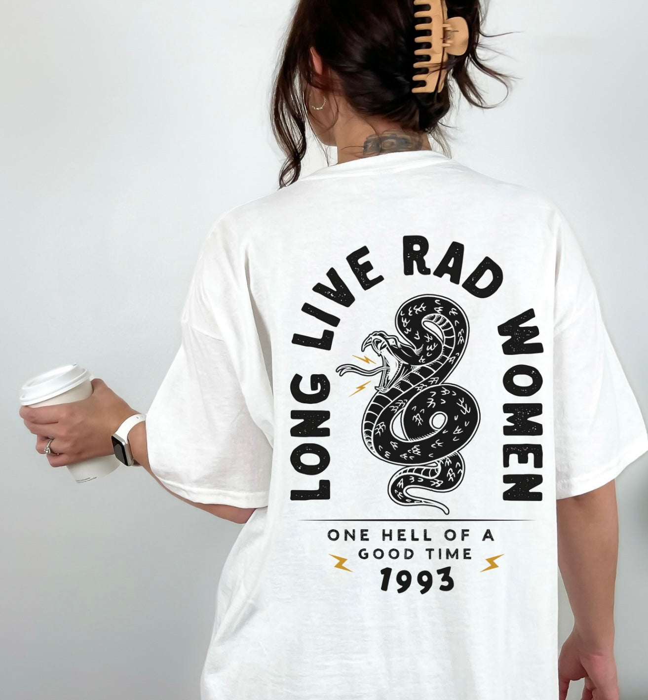 Long Live Rad Women Tee *Drop ship