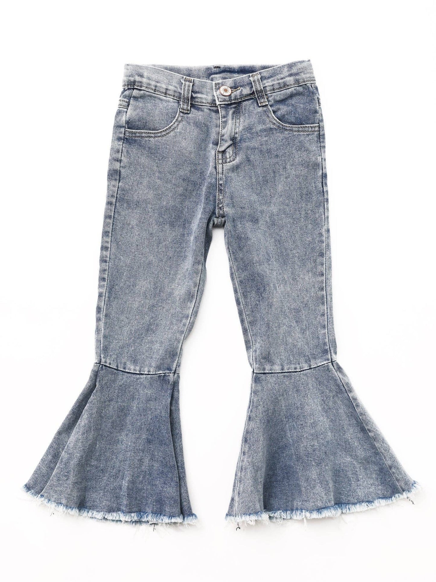 Light Wash Denim Bell Bottom