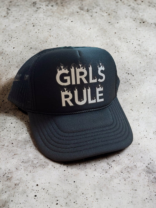 Girls Rule Trucker *Drop ship