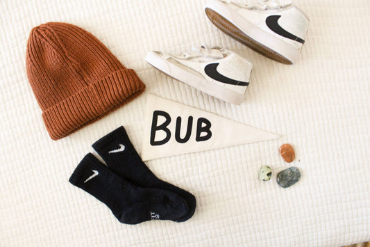 “Bub” Canvas Banner | Handmade Wall Flag