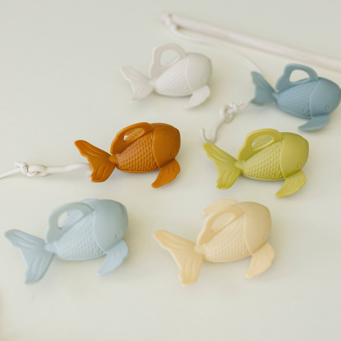 Silicone and Wood Fishing Play Set | Easter Basket Stuffer