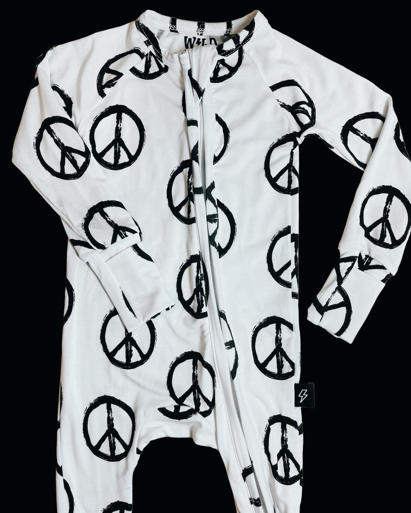 Peace, Love, & Grunge Zippy *Drop ship