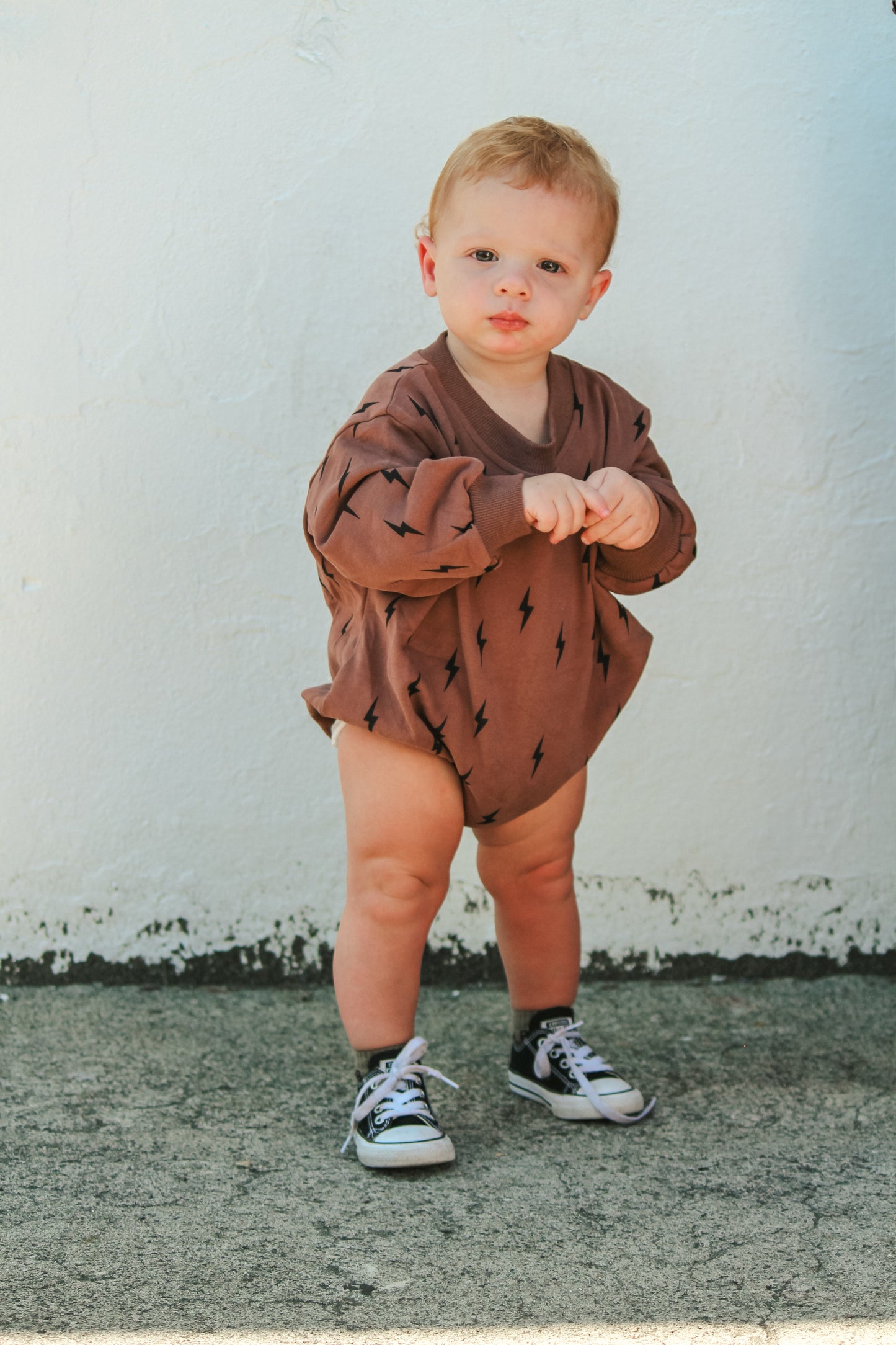 Lightning Bubble Romper