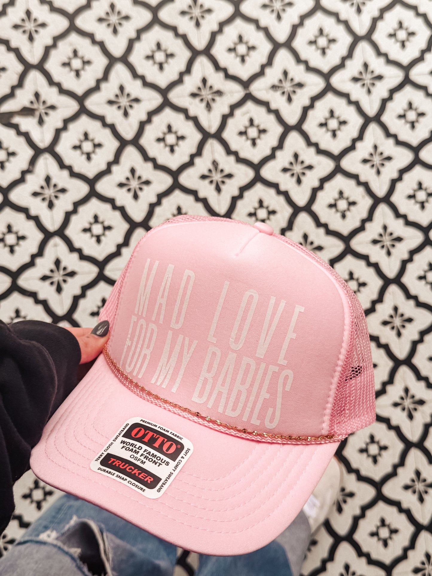 Mad Love For My Babies Trucker Hat - Adult