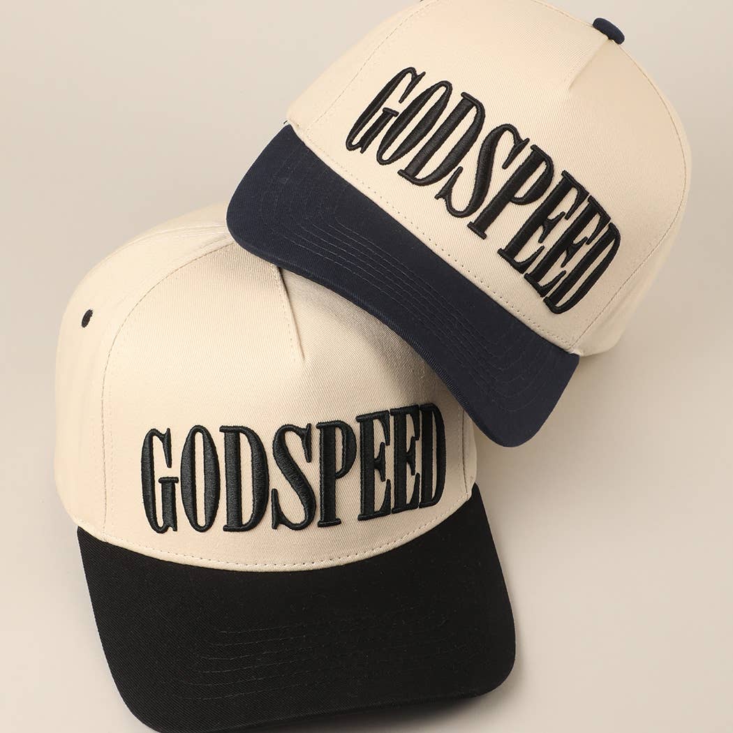 GODSPEED Two-Tone Embroidered Trucker Hat