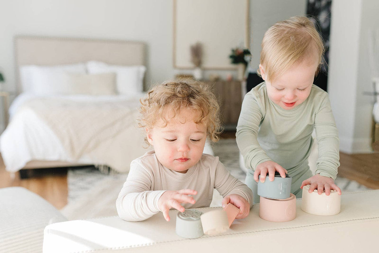 Classic Silicone Stacking Nesting Cups