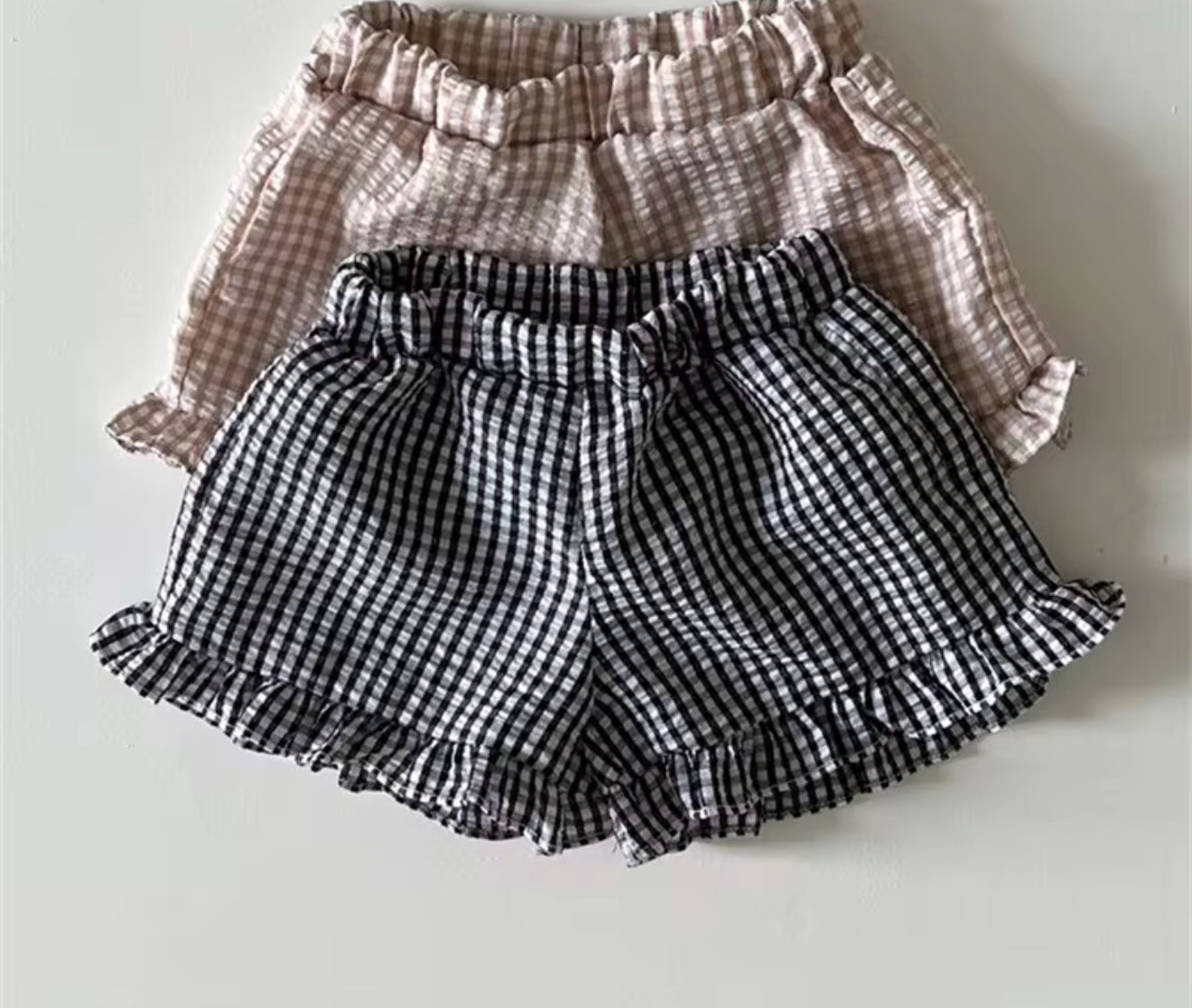 Gingham Girlies Set (black)