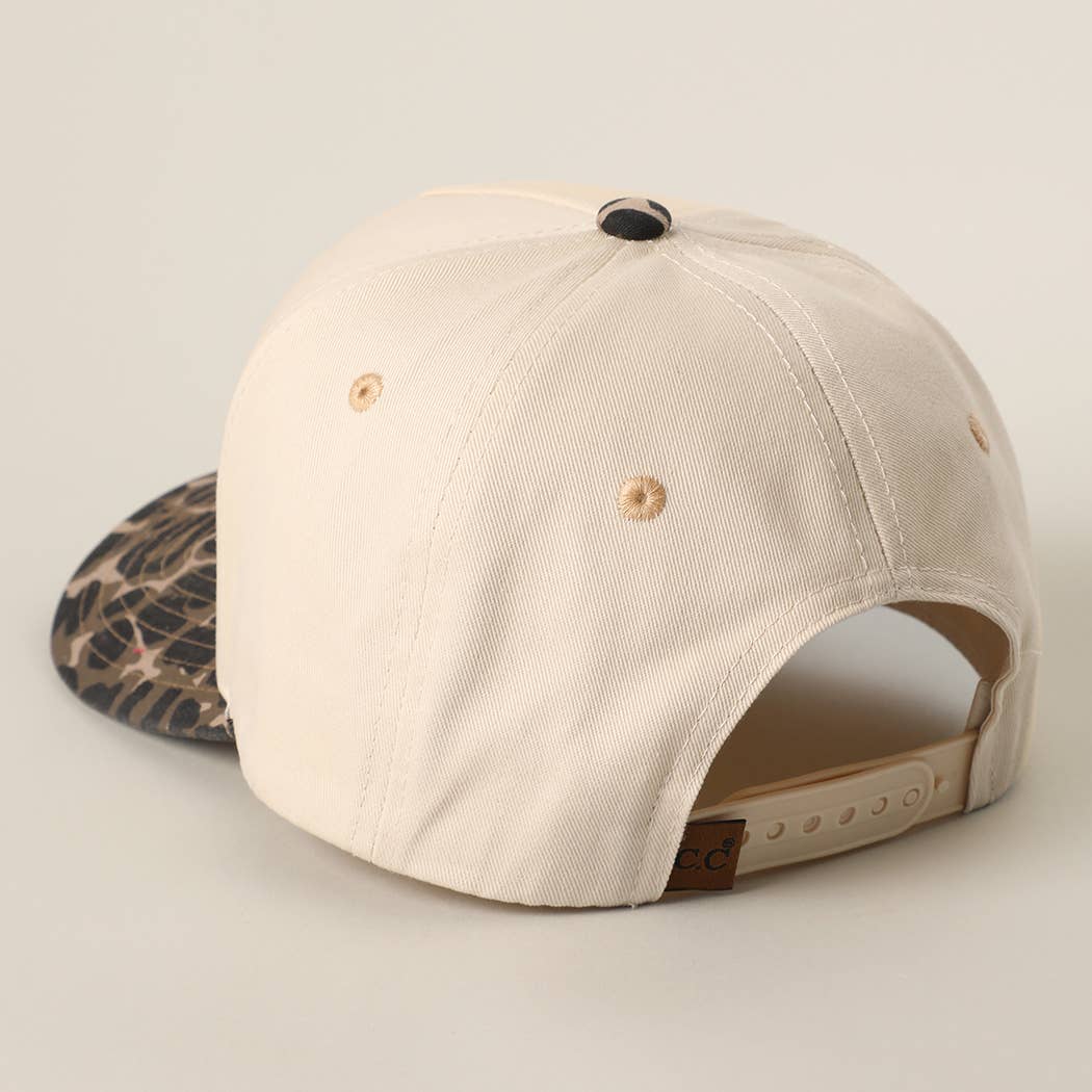 Motherhood Embroidery Two-Tone Trucker Hat