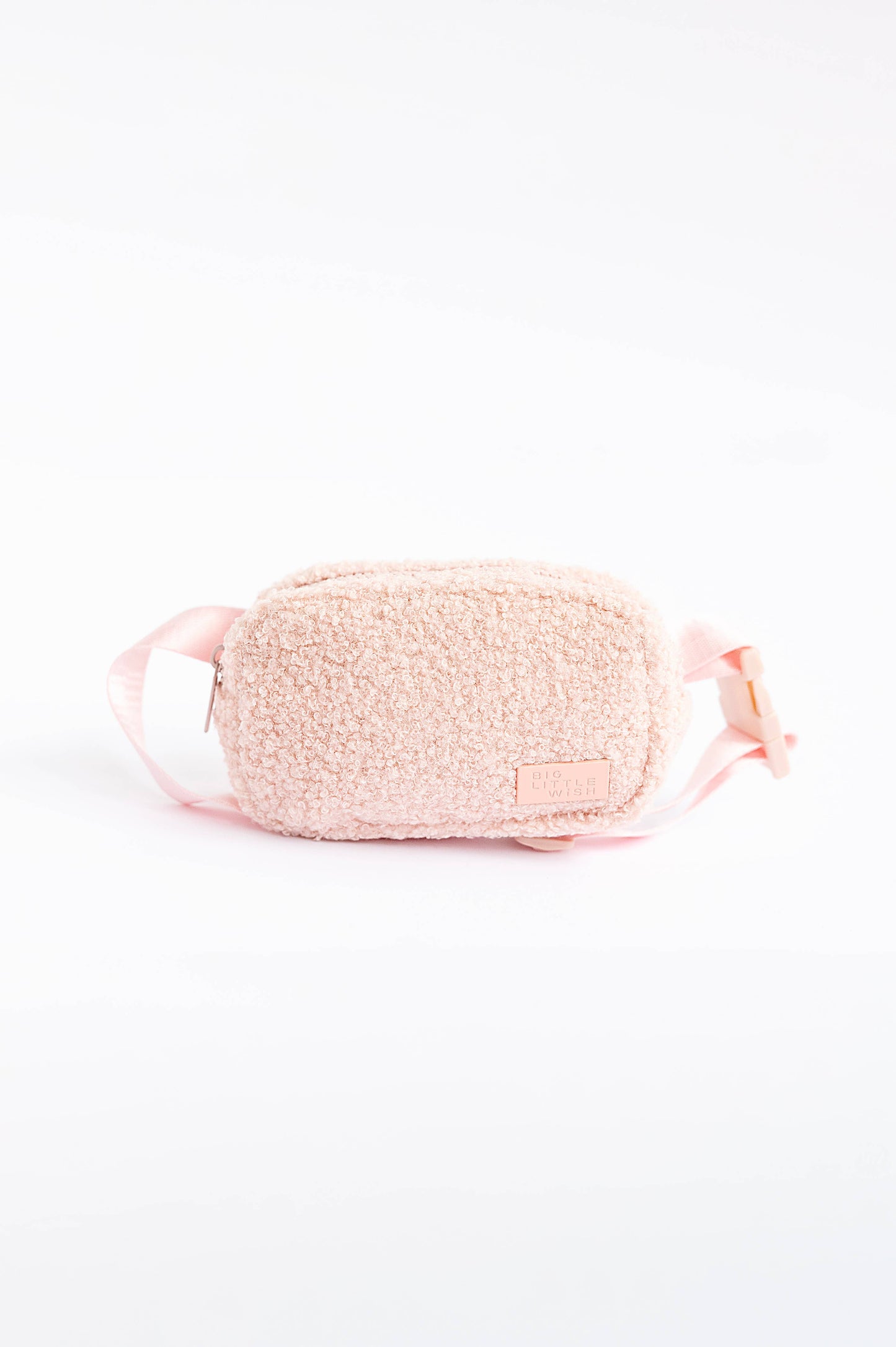 The Aspen Bag- Sherpa Light Pink Kids Belt Bag