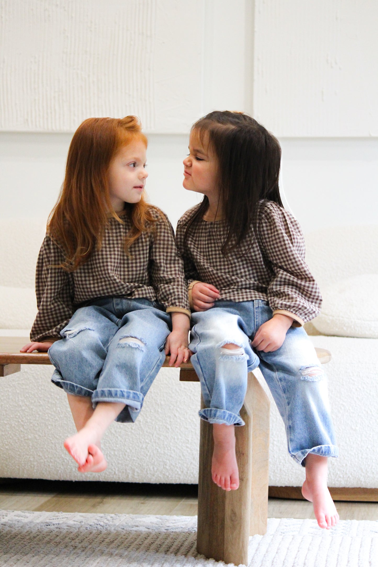 Distressed Blue Jean