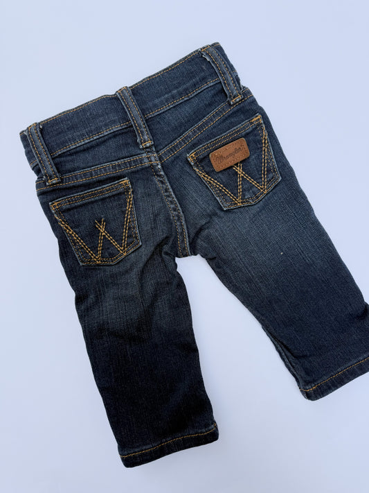 Wrangler Straight Leg Jeans - 3/6M