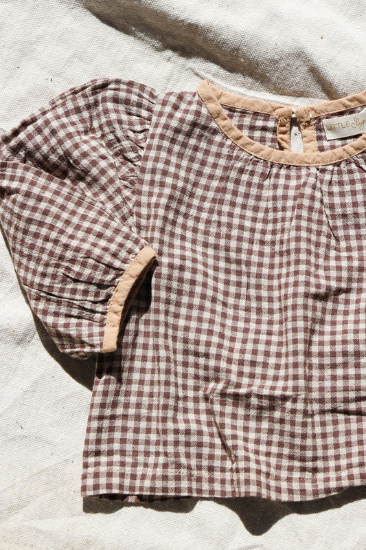 Gingham Blouse