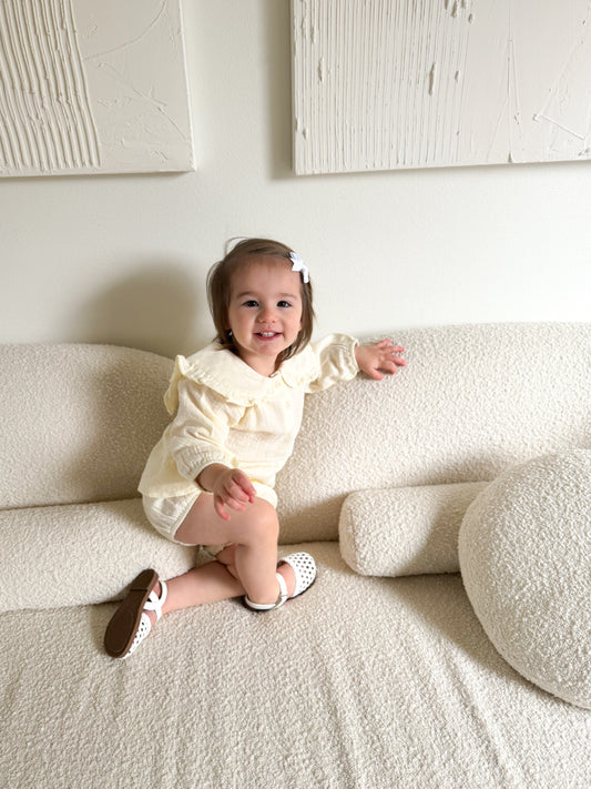 Cotton Bloomer Set - Buttercream