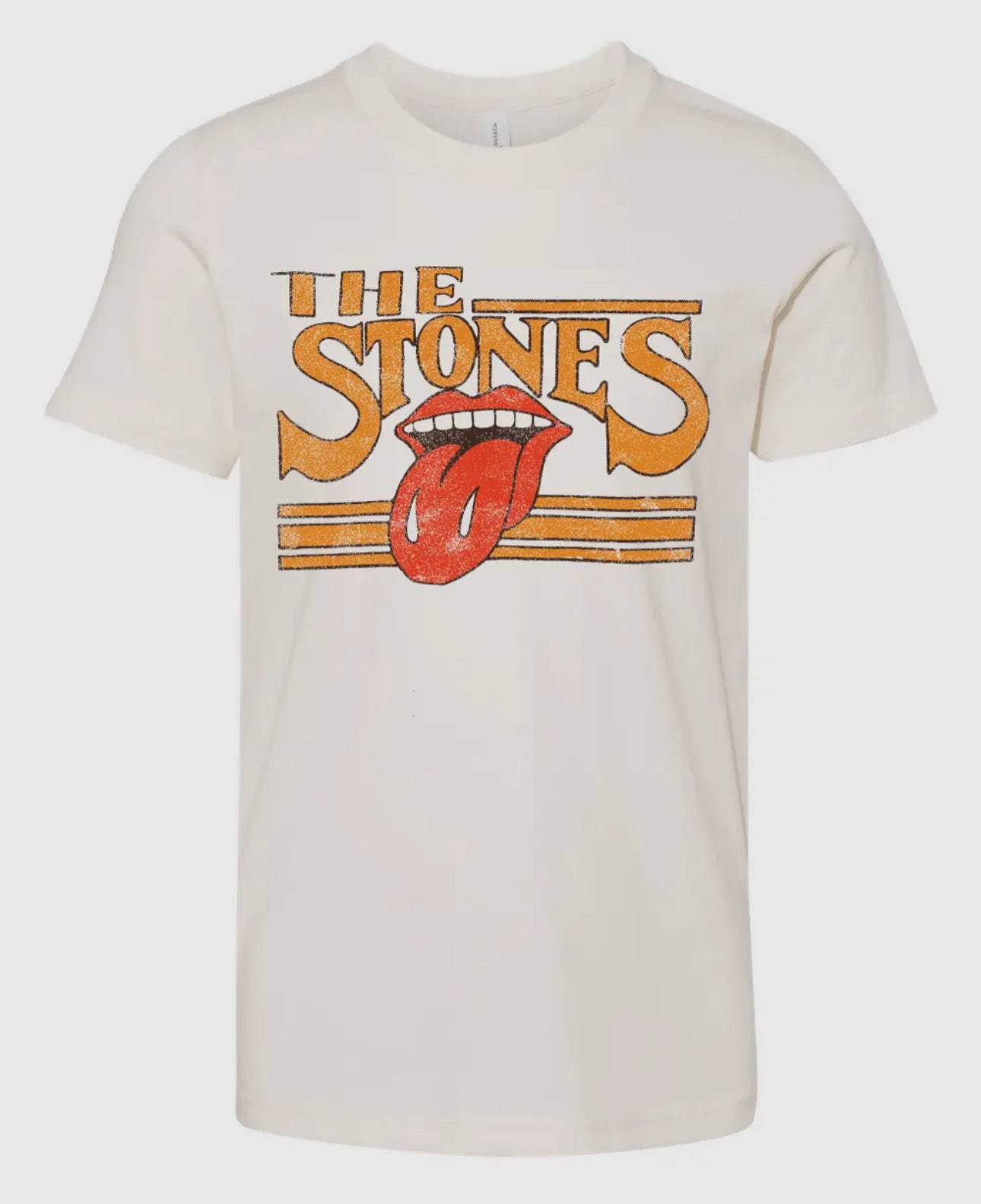 Licensed Rolling Stones Cream Graphic Tee