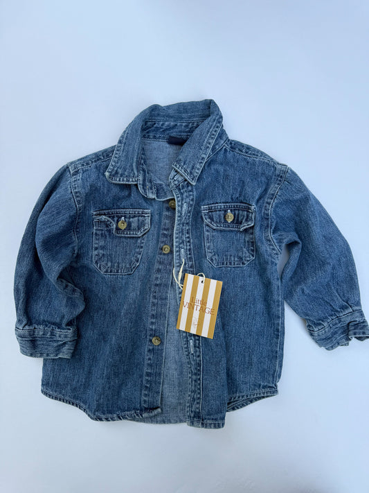 Cherokee Denim Shacket - 24M