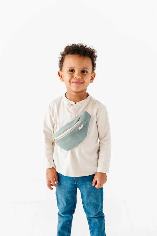 The Park Bag - Kids Denim Fanny Bag