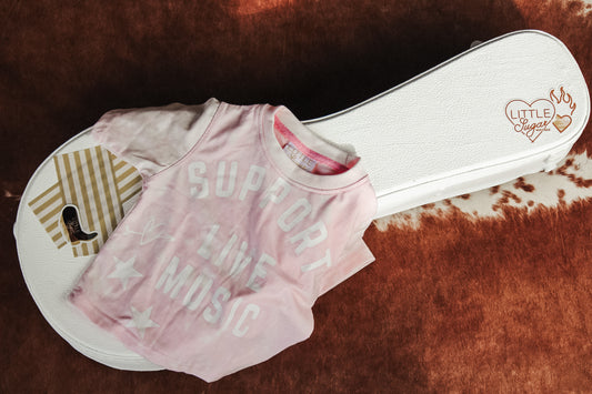 Support Live Music Tee - Boxy Fit