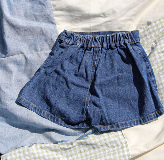 Denim Skort