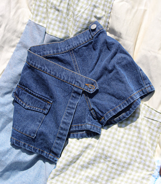 Denim Skort