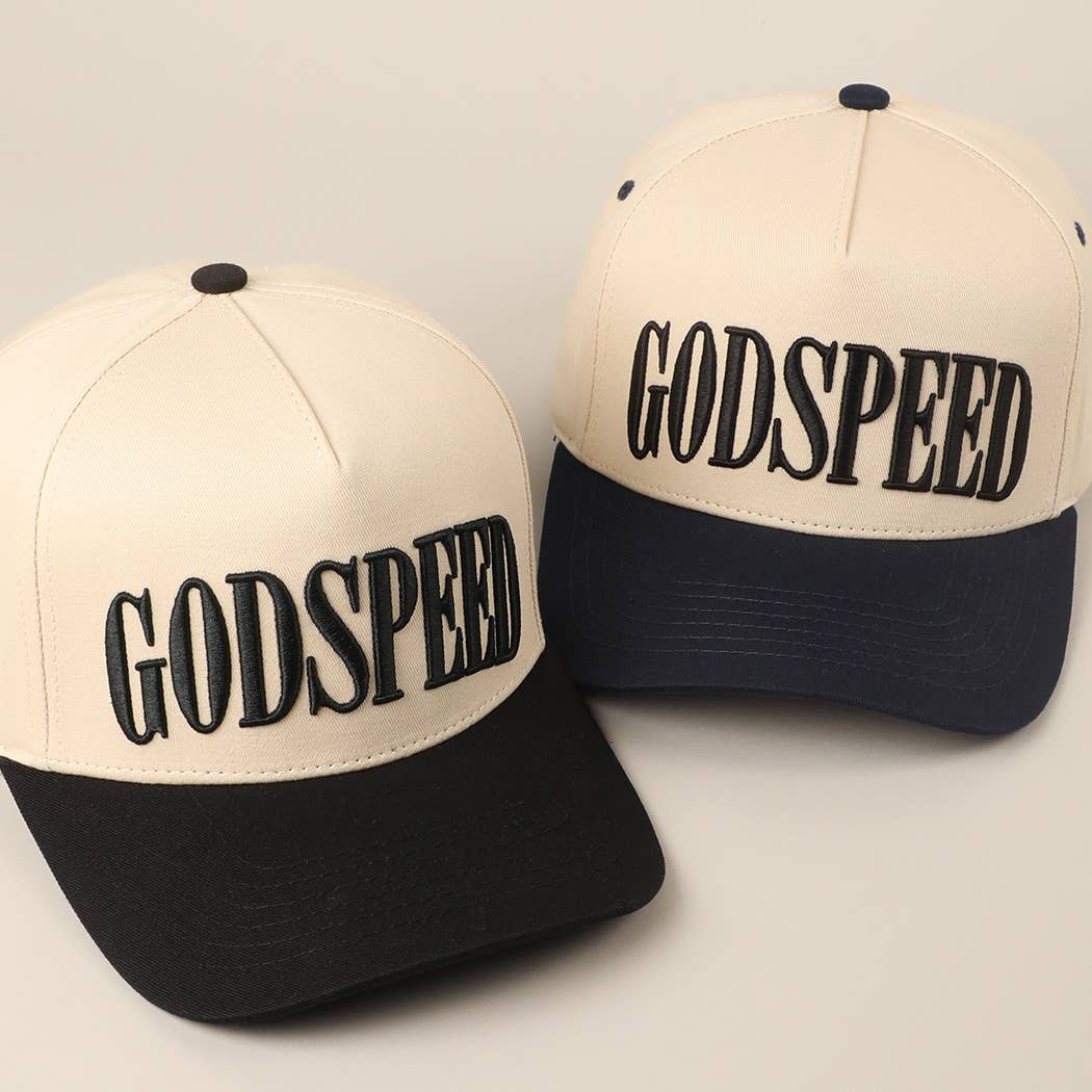 GODSPEED Two-Tone Embroidered Trucker Hat