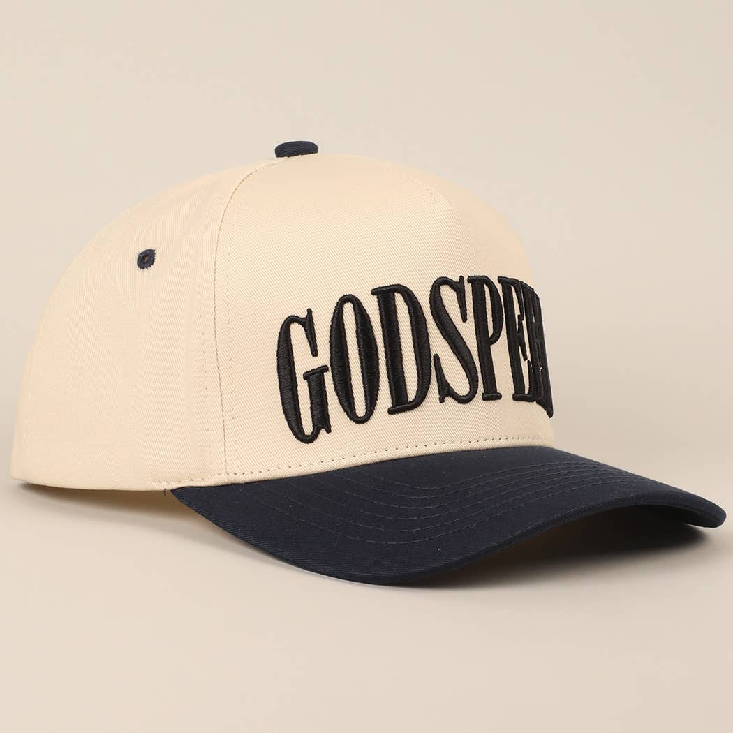 GODSPEED Two-Tone Embroidered Trucker Hat