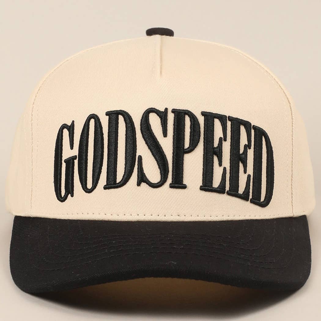 GODSPEED Two-Tone Embroidered Trucker Hat