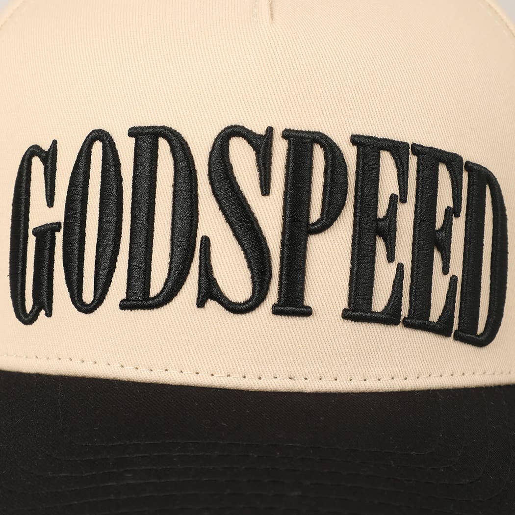 GODSPEED Two-Tone Embroidered Trucker Hat