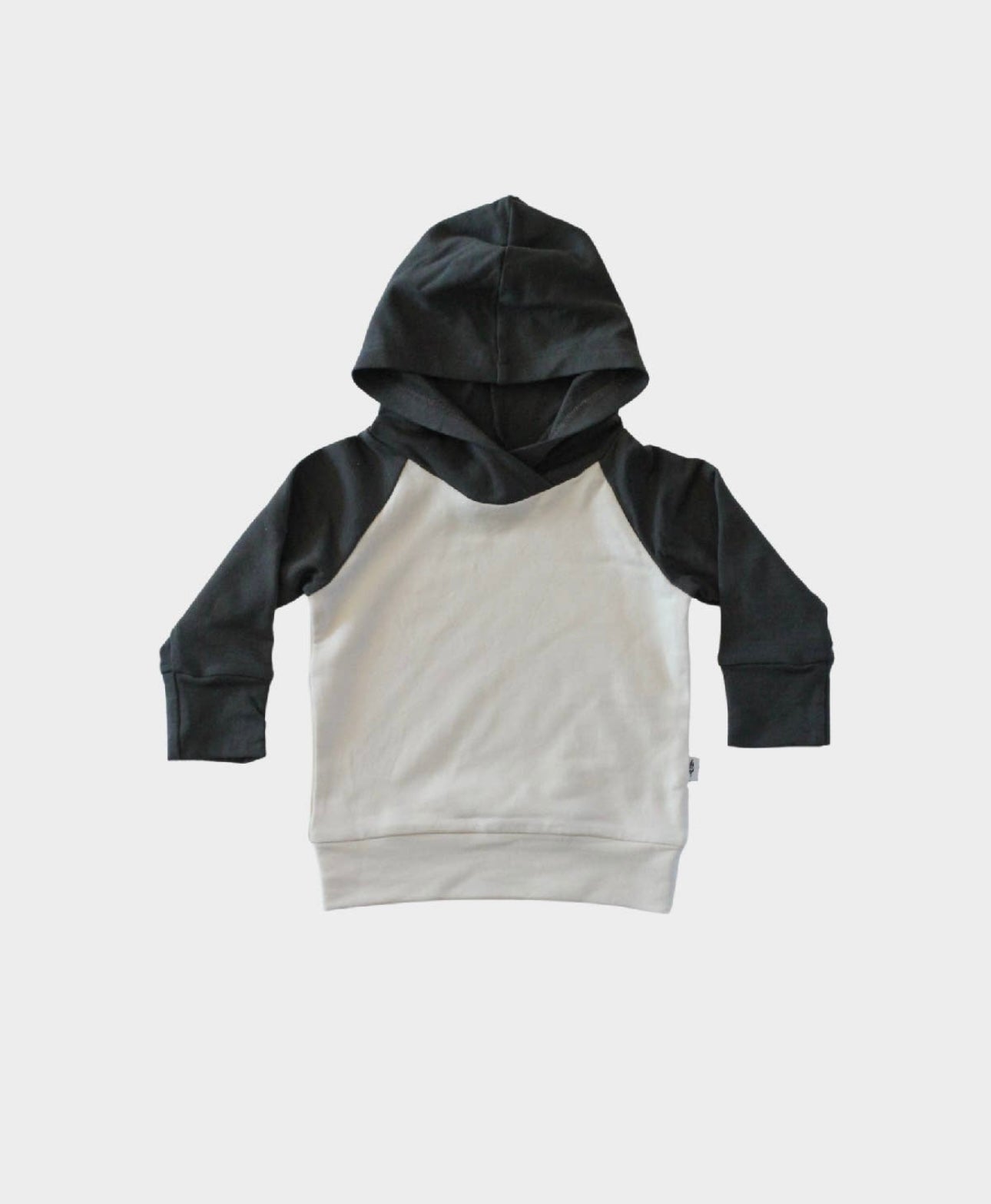 Graphite Color block Hoodie